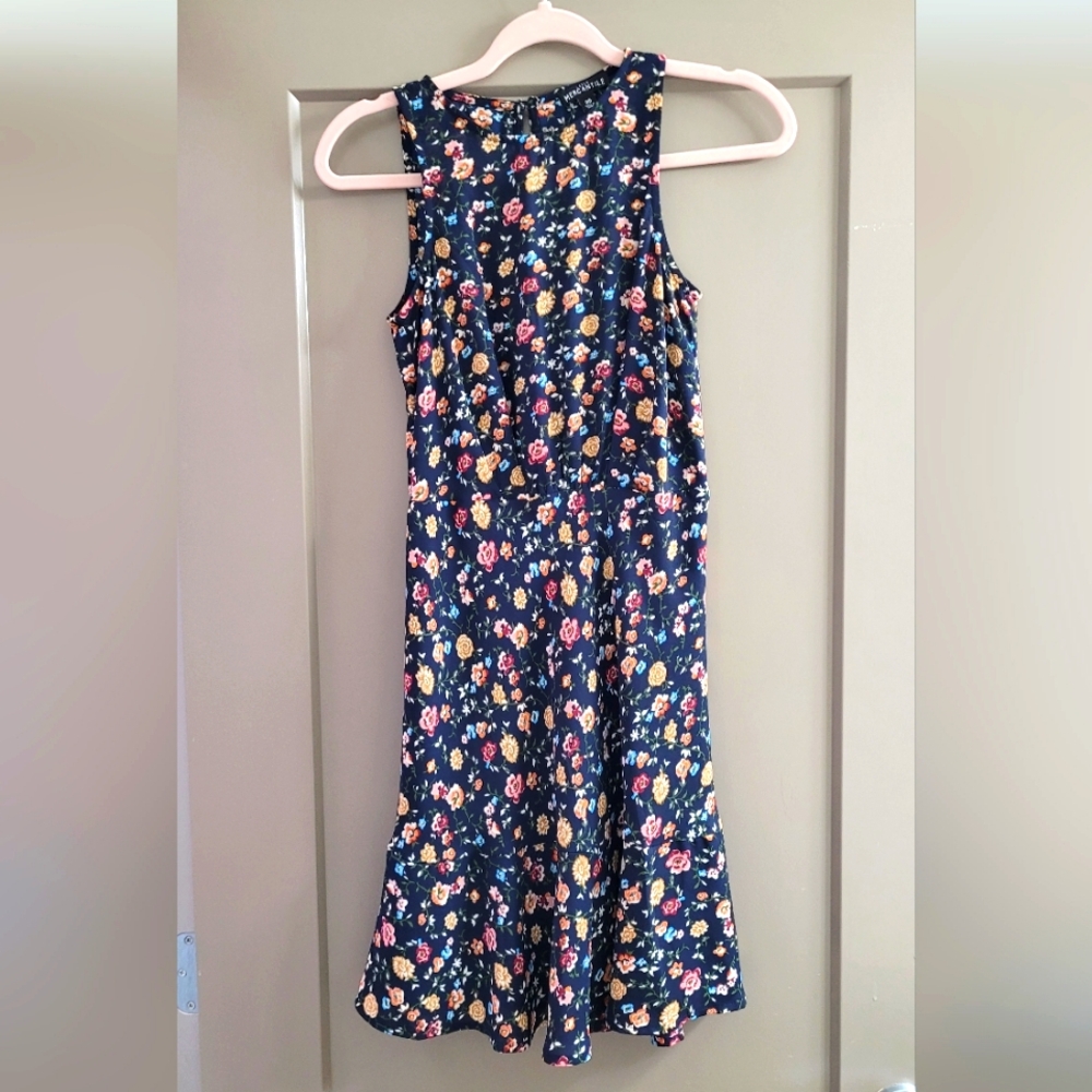 J .Crew Mercantile | Navy Floral Dress | Size 00